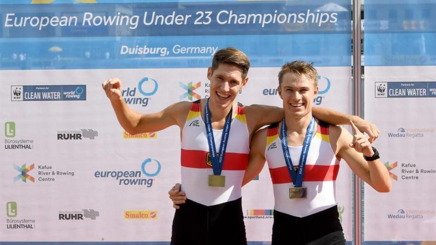 Bronze bei der u23 EM 2020: Marcel und Mirko Bronze bei der u23 EM 2020: Marcel und Mirko